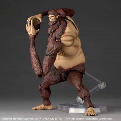 ATTACK ON TITAN REVOLTECH BEAST TITAN AMAZING YAMAGUCHI ACTION FIGURE KAIYODO