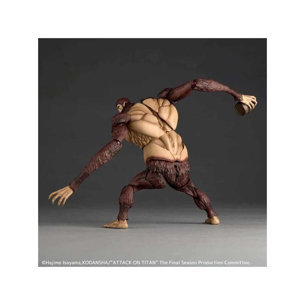 ATTACK ON TITAN REVOLTECH BEAST TITAN AMAZING YAMAGUCHI ACTION FIGURE KAIYODO
