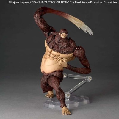 ATTACK ON TITAN REVOLTECH BEAST TITAN AMAZING YAMAGUCHI ACTION FIGURE KAIYODO