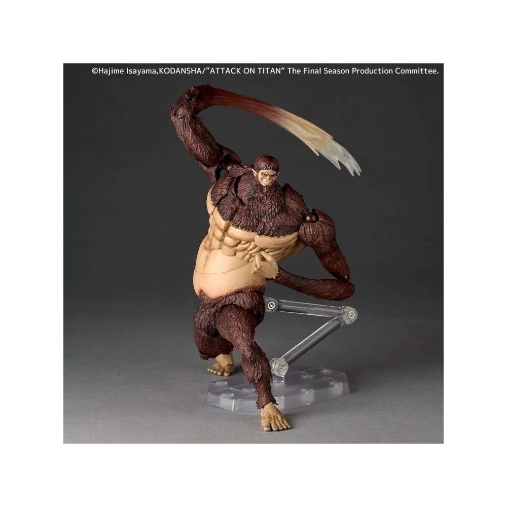 ATTACK ON TITAN REVOLTECH BEAST TITAN AMAZING YAMAGUCHI ACTION FIGURE KAIYODO