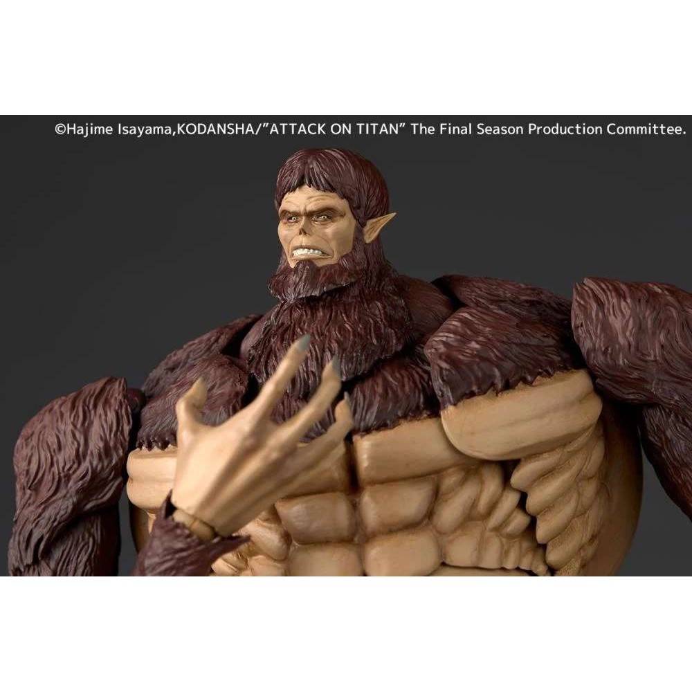 ATTACK ON TITAN REVOLTECH BEAST TITAN AMAZING YAMAGUCHI ACTION FIGURE KAIYODO