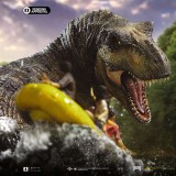 JURASSIC WORLD REBIRTH T-REX RIVER SCENE DEMI ART SCALE 1/20 STATUA FIGURE IRON STUDIOS