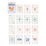 DC SUPERMAN POKER PLAYING CARDS TIN SET MAZZO CARTE DA GIOCO PALADONE PRODUCTS