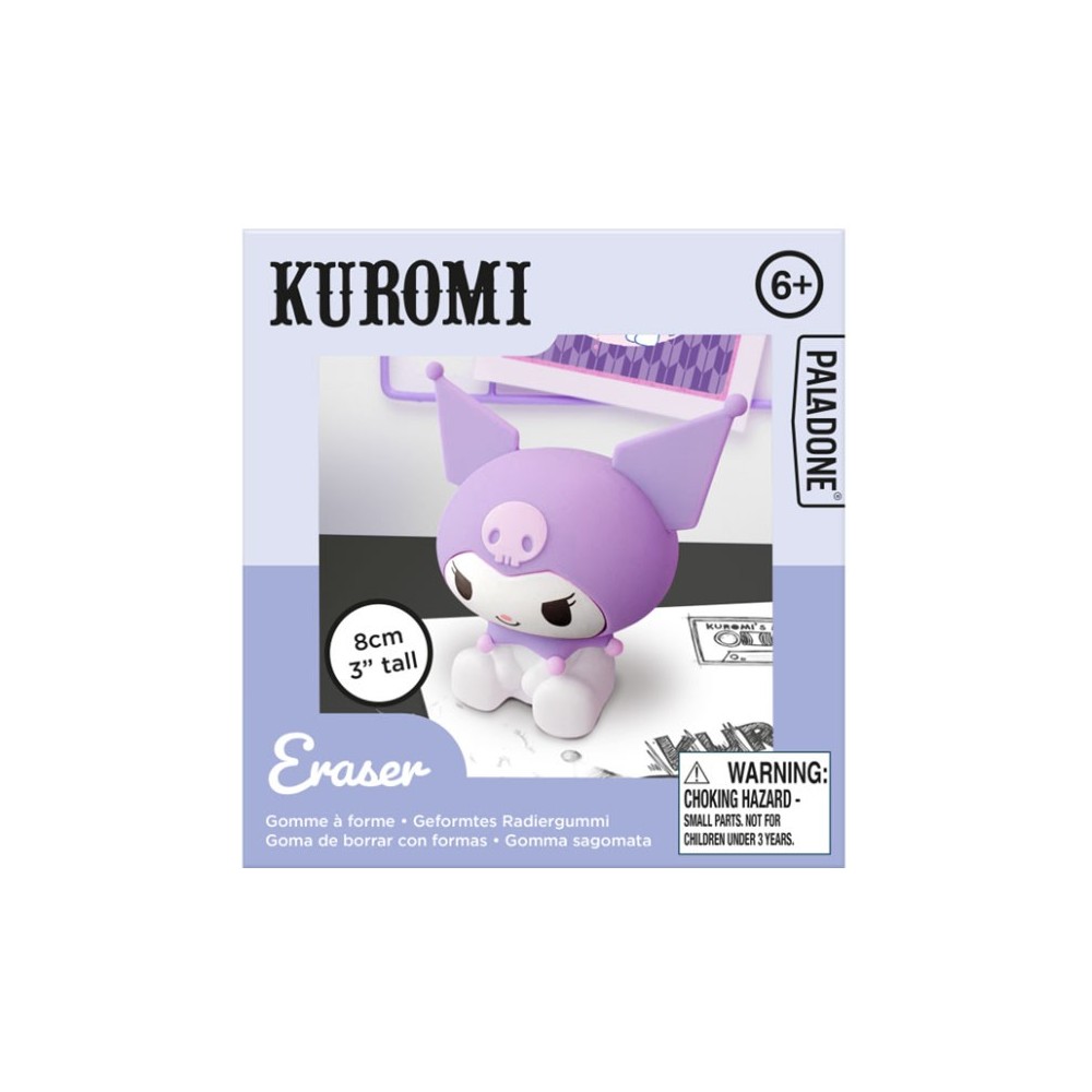 PALADONE PRODUCTS HELLO KITTY KUROMI 3D ERASER FIGURE