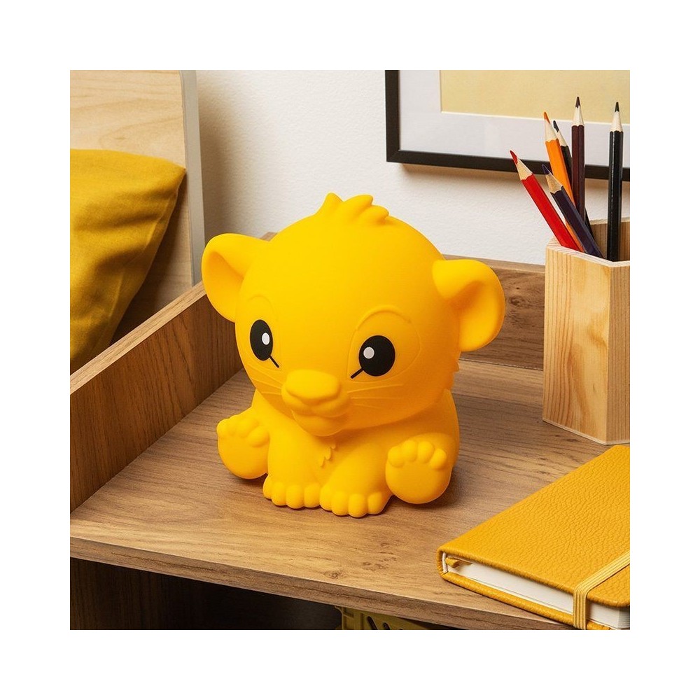 IL RE LEONE SIMBA SQUISHYGLO SILICONE LAMPADA PALADONE PRODUCTS