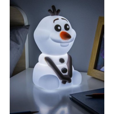 DISNEY FROZEN OLAF SQUISHYGLO SILICONE LAMPADA PALADONE PRODUCTS