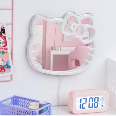 HELLO KITTY LED NEON DECORATIVE MIRROR LIGHT SPECCHIO LAMPADA PALADONE PRODUCTS