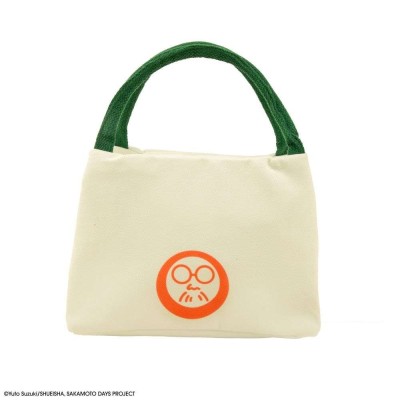 SAKAMOTO DAY THE LEGENDARY HITMAN WHITE THERMAL LUNCH BAG BORSA TERMICA CINEREPLICAS