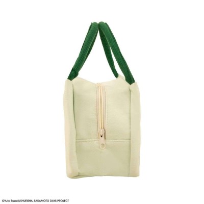 SAKAMOTO DAY THE LEGENDARY HITMAN WHITE THERMAL LUNCH BAG BORSA TERMICA CINEREPLICAS