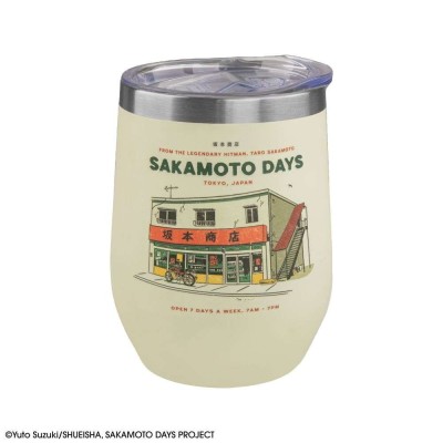 CINEREPLICAS SAKAMOTO DAYS THE LEGENDARY HITMAN THERMAL TRAVEL MUG