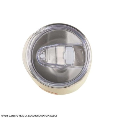 SAKAMOTO DAYS THE LEGENDARY HITMAN THERMAL TRAVEL MUG TAZZA TERMICA DA VIAGGIO CINEREPLICAS