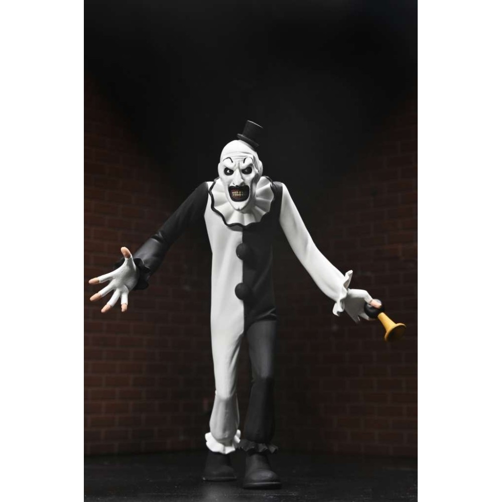 NECA TOONY TERRORS SERIES TERRIFIER ART THE CLOWN PVC ACTION FIGURE