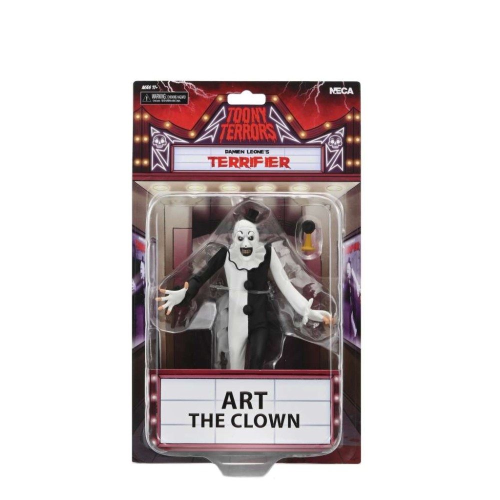 TOONY TERRORS TERRIFIER ART THE CLOWN ACTION FIGURE NECA