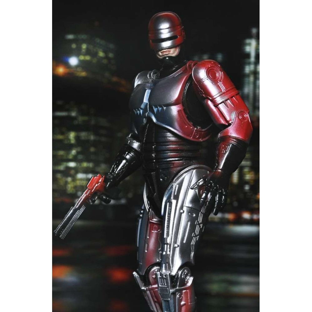 ROBOCOP ULTIMATE MOVIE POSTER HOMAGE ACTION FIGURE NECA