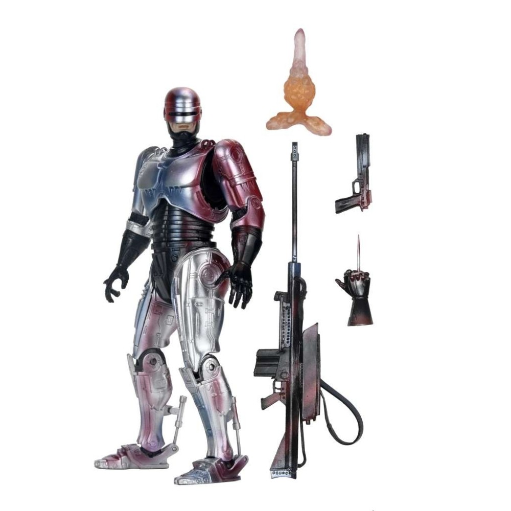 ROBOCOP ULTIMATE MOVIE POSTER HOMAGE ACTION FIGURE NECA