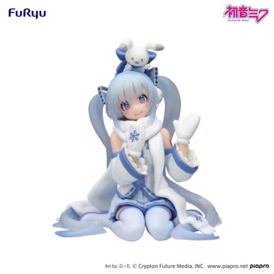 FURYU HATSUNE MIKU SNOW MIKU SKY TOWN 10TH ANN. NOODLE STOPPER PVC FIGURE STATUE