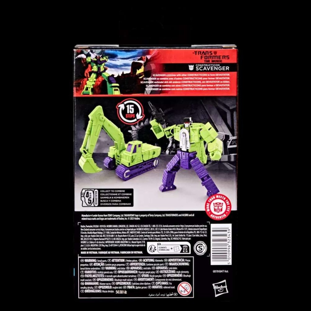 TRANSFORMERS THE MOVIE STUDIO SERIES SCAVENGER ACTION FIGURE HASBRO