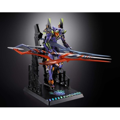 BANDAI NEON GENESIS EVANGELION METAL BUILD TEST TYPE-01 SPEAR OF GAIUS VERSION ACTION FIGURE