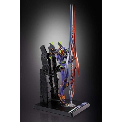 NEON GENESIS EVANGELION METAL BUILD TEST TYPE 01 SPEAR OF GAIUS ACTION FIGURE BANDAI