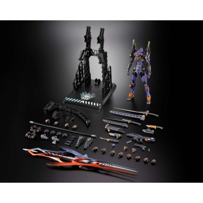 NEON GENESIS EVANGELION METAL BUILD TEST TYPE 01 SPEAR OF GAIUS ACTION FIGURE BANDAI