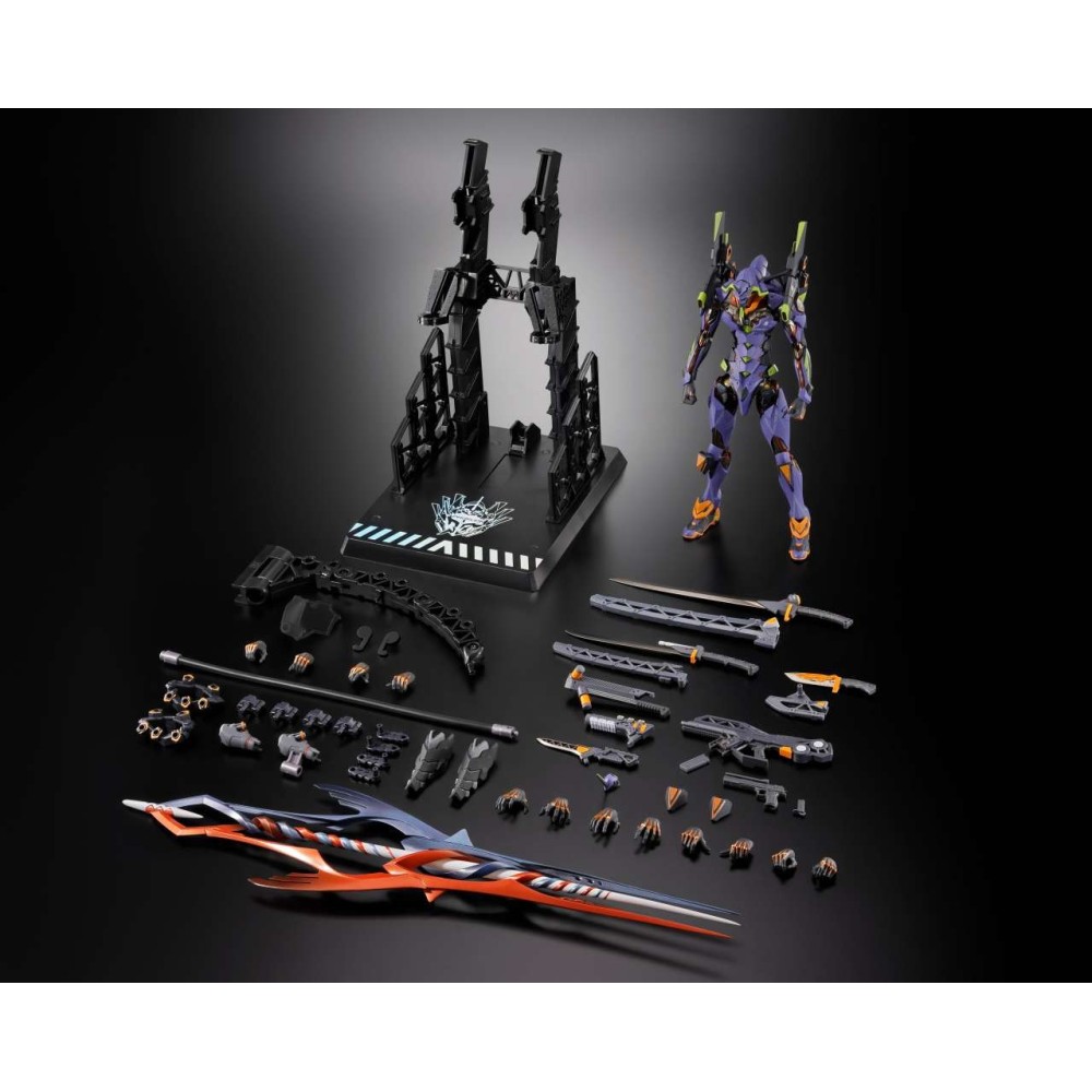 BANDAI NEON GENESIS EVANGELION METAL BUILD TEST TYPE-01 SPEAR OF GAIUS VERSION ACTION FIGURE