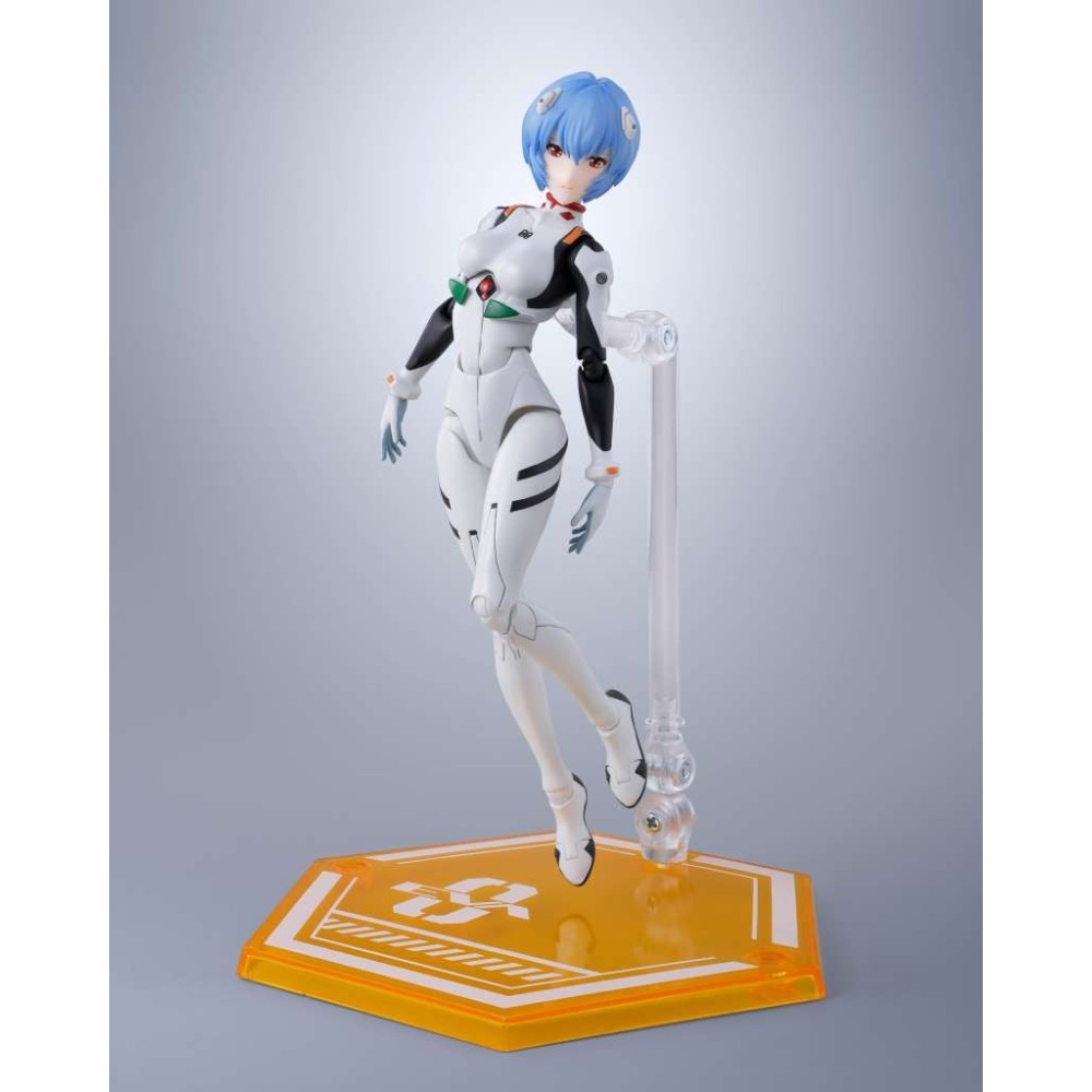 BANDAI NEON GENESIS EVANGELION REI AYANAMI S.H. FIGUARTS SERIES PVC ACTION FIGURE