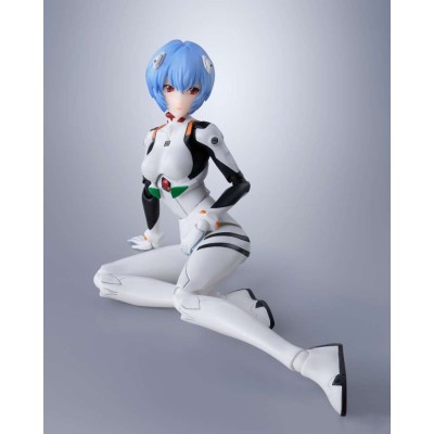 BANDAI NEON GENESIS EVANGELION REI AYANAMI S.H. FIGUARTS SERIES PVC ACTION FIGURE