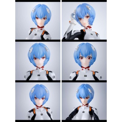 BANDAI NEON GENESIS EVANGELION REI AYANAMI S.H. FIGUARTS SERIES PVC ACTION FIGURE