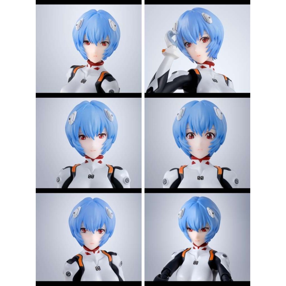 NEON GENESIS EVANGELION REI AYANAMI S.H. FIGUARTS ACTION FIGURE BANDAI