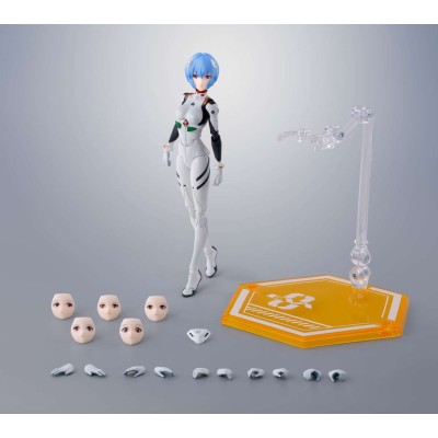BANDAI NEON GENESIS EVANGELION REI AYANAMI S.H. FIGUARTS SERIES PVC ACTION FIGURE
