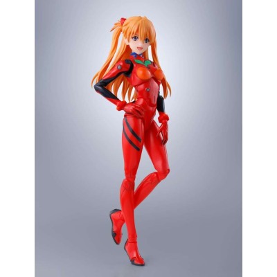 BANDAI NEON GENESIS EVANGELION ASUKA SHIKINAMI LANGLEY S.H. FIGUARTS SERIES PVC ACTION FIGURE