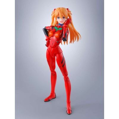 BANDAI NEON GENESIS EVANGELION ASUKA SHIKINAMI LANGLEY S.H. FIGUARTS SERIES PVC ACTION FIGURE