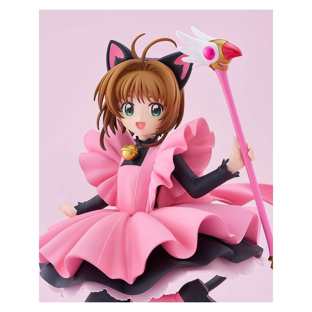 GOOD SMILE COMPANY CARDCAPTOR SAKURA BLACK CAT COSTUME POP UP PARADE L SIZE STATUE PVC FIGURE