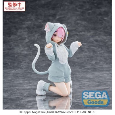 RE:ZERO RAM MOFUMOFU PACK YUMEMIRIZE STATUA FIGURE SEGA GOODS