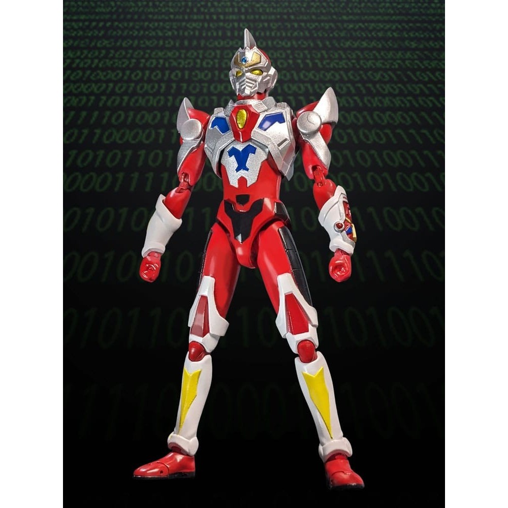 GRIDMAN UNIVERSE HAF GRIDMAN ANIMATION STYLE ACTION FIGURE EVOLUTION TOY