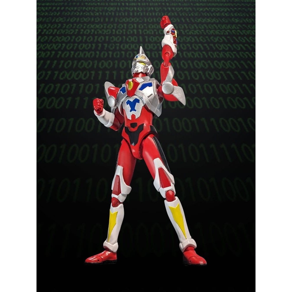 GRIDMAN UNIVERSE HAF GRIDMAN ANIMATION STYLE ACTION FIGURE EVOLUTION TOY