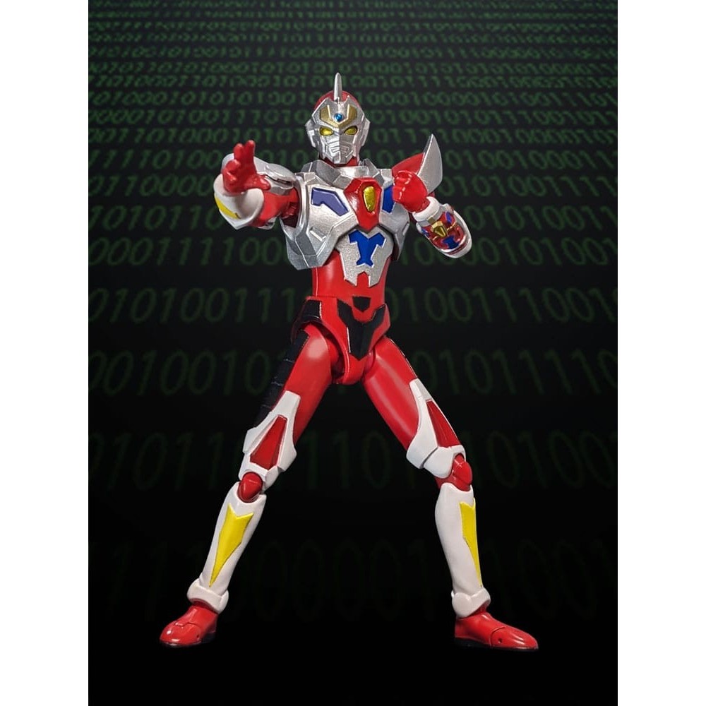 GRIDMAN UNIVERSE HAF GRIDMAN ANIMATION STYLE ACTION FIGURE EVOLUTION TOY