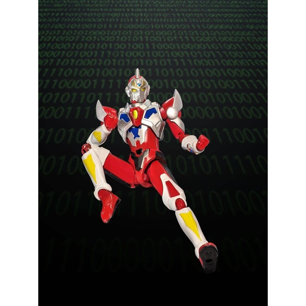 GRIDMAN UNIVERSE HAF GRIDMAN ANIMATION STYLE ACTION FIGURE EVOLUTION TOY