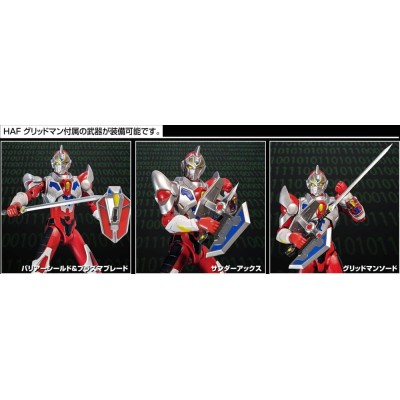 GRIDMAN UNIVERSE HAF GRIDMAN ANIMATION STYLE ACTION FIGURE EVOLUTION TOY
