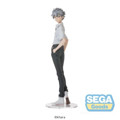 REBUILD OF EVANGELION KAWORU UNIFORM HIGH PREMIUM STATUA FIGURE SEGA GOODS