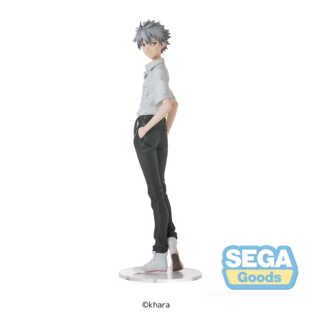REBUILD OF EVANGELION KAWORU UNIFORM HIGH PREMIUM STATUA FIGURE SEGA GOODS