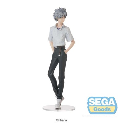 REBUILD OF EVANGELION KAWORU UNIFORM HIGH PREMIUM STATUA FIGURE SEGA GOODS