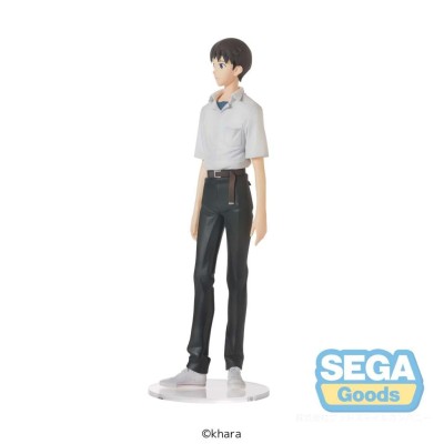 REBUILD OF EVANGELION SHINJI IKARI UNIFORM HIGH PREMIUM STATUA FIGURE SEGA GOODS