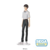 SEGA GOODS REBUILD OF EVANGELION SHINJI IKARI UNIFORM HIGH PREMIUM STATUE PVC FIGURE