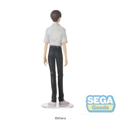 REBUILD OF EVANGELION SHINJI IKARI UNIFORM HIGH PREMIUM STATUA FIGURE SEGA GOODS