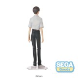 SEGA GOODS REBUILD OF EVANGELION SHINJI IKARI UNIFORM HIGH PREMIUM STATUE PVC FIGURE