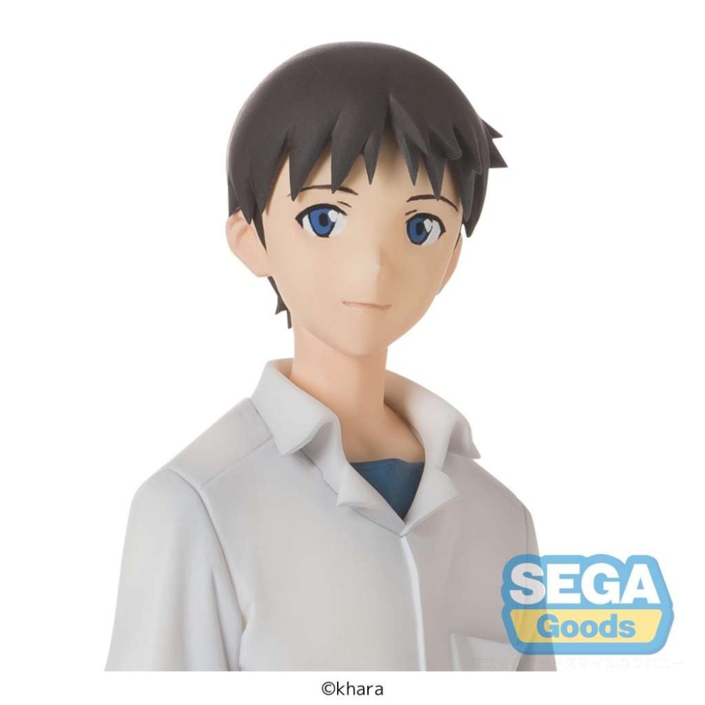 REBUILD OF EVANGELION SHINJI IKARI UNIFORM HIGH PREMIUM STATUA FIGURE SEGA GOODS