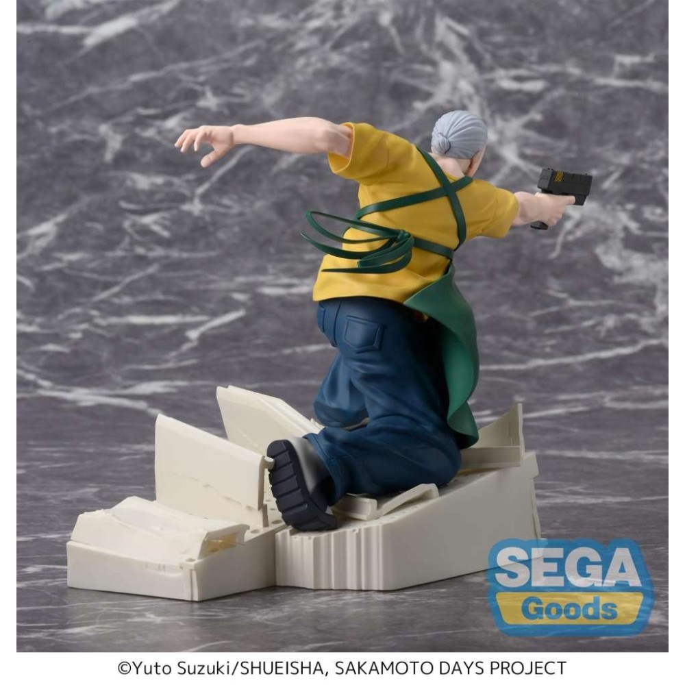 SAKAMOTO DAYS TARO SAKAMOTO SERIOUS LUMINASTA FIGURE STATUA SEGA GOODS