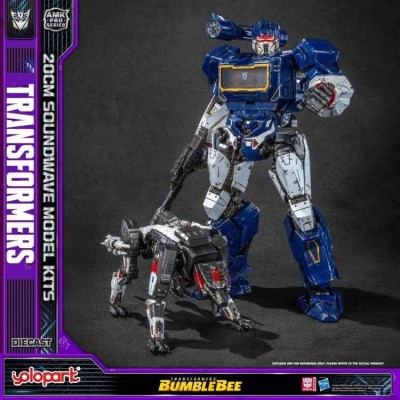 TRANSFORMERS BUMBLEBEE SOUNDWAVE MODEL KIT AMK PRO SERIES ACTION FIGURE YOLOPARK