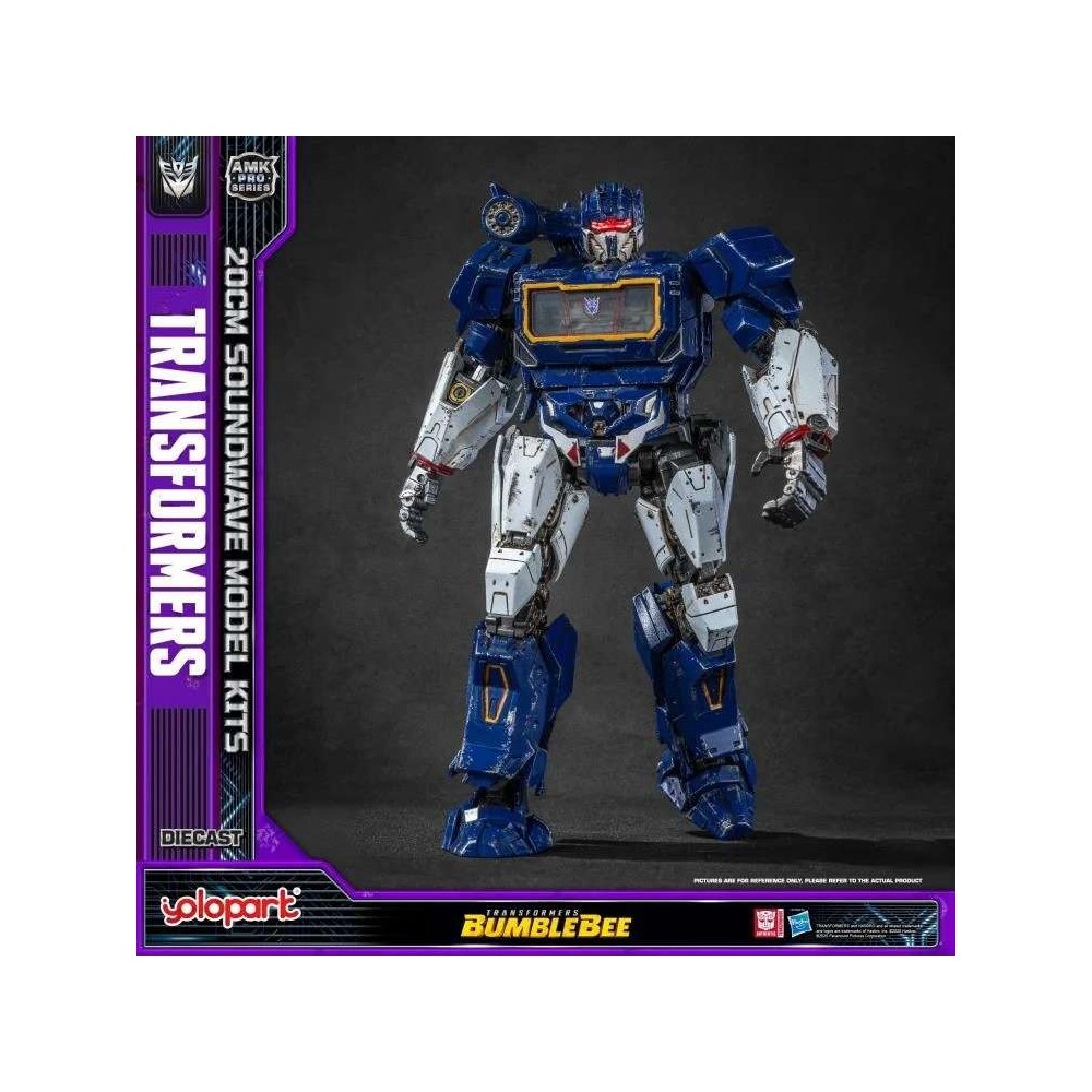 TRANSFORMERS BUMBLEBEE SOUNDWAVE MODEL KIT AMK PRO SERIES ACTION FIGURE YOLOPARK